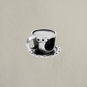 PANDORA AUTHENTIC CUP AND SAUCER CHARM (RETIRED)